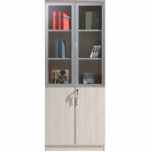 HIghlevel Cabinet with Half Glass HIghlevel Cabinet with Hialf Glass