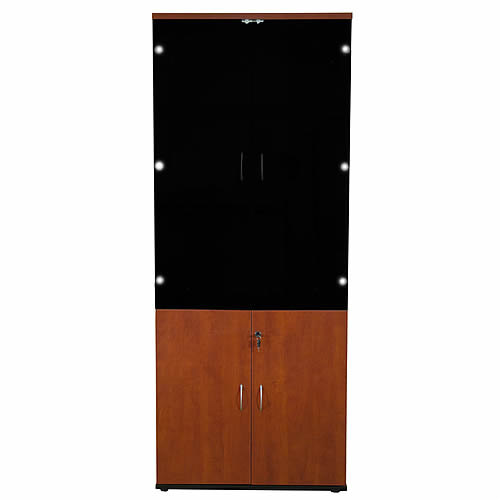 HIghlevel Cabinet with Half Glass HIghlevel Cabinet with Half Glass